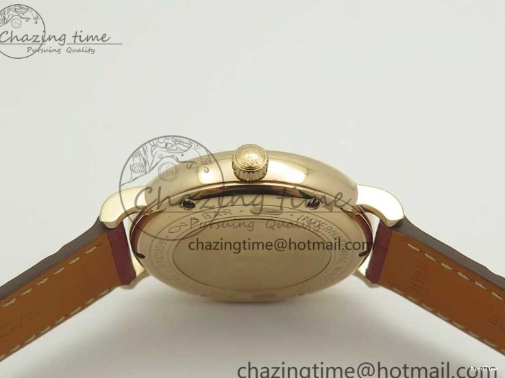 MIROTIME 0319 Portofino IW458101 RG MK 1:1 Best Edition Silver Dial On Red Leather Strap MIYOTA FashionForward 7162